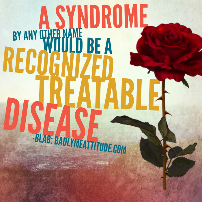 A syndrome by any other name...